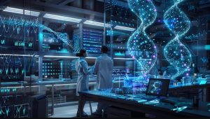 holograma enlaboratorio |